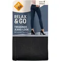 Nur Die Treggings Relax & Go schwarz 40-44