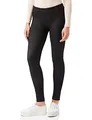 Nur Die Treggings in Jeans-Look Relax & Go Stretch mit Taschen Komfortbund Skinny Fit Damen, schwarz, M