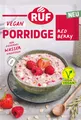 Veganes Porridge Red Berry Oats, Haferbrei mit Erdbeeren  Himbeeren, einfache...