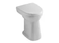 MEDICA - Standflachspülklosett plus 10cm (Höhe 50)waagr.weiß