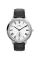 Timex Metropolitan Uhr mit 39 mm Lederarmband unter einer Sekunde TW2Y23100
