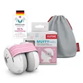 Alpine Muffy Baby Classic - Gehörschutz für Babys - Verstellbares ANTI-SLIP-Kopfband bis 48 Monate - In Deutschland auf Sicherheit getestet - Lärmschutz Kopfhörer verhindert Gehörschäden, Rosa