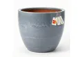 Teramico Pflanzkübel Keramik Pflanzgefäß "Eggpot" Antik Grau – Wählbare Größen (21-48cm), 100% Frostfest