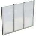 SKANHOLZ Seitenwand, B x H: 78,5 x 200 cm, Holz, Farbe: schiefergrau