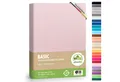 leevitex® Spannbettlaken Jersey aus 100% Baumwolle, für Kinder- & Standardmatratzen, Jersey, Gummizug: rundum, (1 Stück), 100% Baumwolle, anschmiegsam & dehnbar, diverse Größen und Farben