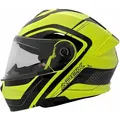 Apex MI100 Klapphelm Porto schwarz gelb Gr. M 57/58