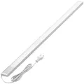 Oktaplex lighting LED Unterbauleuchte Aluminium Unterschrankleuchte Küche 90cm 1110lm 15W, LED, warmweiß, 3000K Unterschranklampe Küche mit Schalter silberfarben 4,90 cm x 90,00 cm x 1,43 cm
