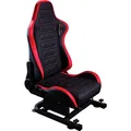 X Rocker Xrocker Xr Racing Chicane Racing Seat For The Xr Racing Rig - Black And Red (2022022)