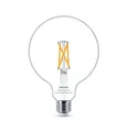Philips Smart LED Leuchtmittel Tunable White Clear G125 E27 Globeform 7 W
