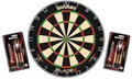 Dartboard WINMAU Original Blade 6 + 2 Steeldart Sets Broadside Brass Darts