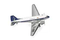 Herpa Modellflugzeug Sabena Douglas DC-3 - OO-AWN, Miniatur im Maßstab 1:200, Sammlerstück, Modell ohne Standfuß, Metall