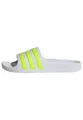 adidas Unisex Kinder Adilette Aqua Slides Kids, ftwr white/solar slime/ftwr white, 30 EU