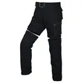 Bores Siggle 2 -Motorradhose Cargo wasserabweisend - Schwarz - Stretch W30L32