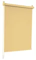 Verdunkelungsrollo Beige 105x210cm Klemmrollo Verdunklungsrollo Seitenzugrollo