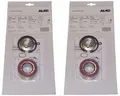 FKAnhängerteile 2 x ALKO Radlager 1224800 Lager 60/30x37 mm + Zubehör - Kompaktlager Ecolager