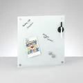 Zeller Glas-Magnettafel 40,0 x 40,0 cm weiß