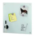 keine Marke 11600 Glas-Memoboard weiß 40x40cm