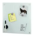 Zeller Glas-Magnettafel 40,0 x 40,0 cm weiß