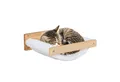 relaxdays Katzen-Hängematte Katzenhängematte Wand, Polyester