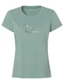 VAUDE Women's Cyclist T-Shirt V, Shirt zum Radfahren, Dusty fern, 36