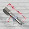 Stellschraube M6 Gewinde 34 mm lang Sechskant Einstellschraube für Bowdenzug