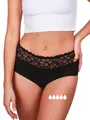 Taynie Periodenslip Deluxe extra stark - Periodenunterwäsche starke Blutung - Damen Auslaufsichere Periodenunterwäsche / Periodenslip aus Bio Baumwolle