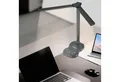 LQWELL Schreibtischlampe Doppelkopf-Schreibtischlampe LED Dimmbar, LED fest integriert, 5 Farben und 10 Helligkeitsstufen Augenfreundliche Leselampe, USB-Aufladung Touch-Steuerung & Memory-Funktion Timer