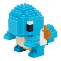 nanoblock NBPM004 Pokemon Squirtle, Blue, Bandai Schiggy