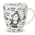 sheepworld Tasse Becher Porzellan ODIAD - Ohne Gute Laune ist alles doof  400ml