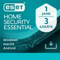 ESET Home Security Essential (2024) 3 Geräte 1 Jahr PC/Mac/Android Download NEU