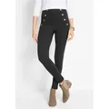 bonprix Leggings aus Punto Di Roma, doppelt gewebter Stoff, Skinny Fit schwarz 56/58 (XXXL)