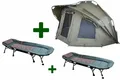 MK Angelsport Angelzelt Fort Knox 2.0 Zelt 2Man + 2 Bedchairs 5 Seasons, Personen: 2