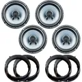 Evo III Lautsprecher vorn/hinten passend für Alfa Romeo Giulietta Giulia Stelvio