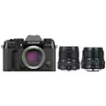 Fujifilm X-T50 + XF 50mm f/2,0 R WR + XF 23mm 2,0 R WR schwarz