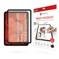 Displex TABLET PAPERSENSE für iPad (10.)/11"(25)/Air11(25/26), wiederablösbare Schreibfolie und Zeichenfolie mit Paper Feeling für ein Schreibgefühl wie auf Papier, inkl. Filz-Schutzhülle