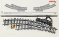 Märklin 2268 Spur H0 - elek. Bogenweiche links 360mm NEU