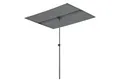 pro.tec Sonnenschutz, blickdicht, Carsoli Balkonblende 360° drehbar 180x130cm Grau