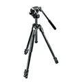 Manfrotto 290 Xtra Kit, Alu-Stativ mit 3 Segmenten MK290XTA3-2W