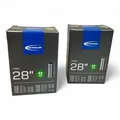 Schwalbe Fahrradschlauch  AV17  28"/700C Schläuche  28/47-622/635 (2 Stück)