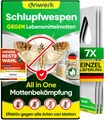 anwerk® Schlupfwespen gegen Lebensmittelmotten - 7 7x Karten à 1 Lieferung