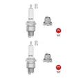 2x NGK 5510 Zündkerze für BMW 100 103