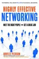 Orville Pierson Highly Effective Networking (Taschenbuch)