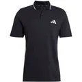 ADIDAS Herren Polo Essentials 3-Streifen Piqué
