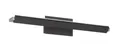 FISCHER & HONSEL Wandleuchte FISCHER & HONSEL Wandleuchte PARE TW BH 60x10 cm schwarz Wandlampe, Warmweiß