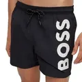 BOSS Badehosen Octopus Swimshort Schwarz Polyamid Large Herren