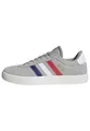 adidas Herren VL Court 3.0 Shoes, Grey Two/Mystery Ink/Pure Ruby, 48 EU
