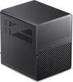 Jonsbo N3, Mini Tower, PC, Schwarz, ITX, Aluminium, Stahl, 13 cm