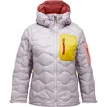 Peak Performance Damen Helium Utility Down Hoodie Jacke (Größe S, grau)