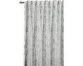 Vorhang mit Universalband Ausbrenner Zweige grau 175x140 cm