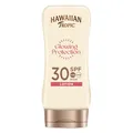 Hawaiian Tropic Glowing Protection Sunscreen Lotion, wasserfeste Sonnencreme mit LSF 30 UVA- + UVB-Schutz, tropischer Duft, mit Sheabutter, 170 ml